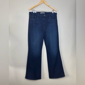 Joe's Jeans Deep Indigo Wide Leg Jeans